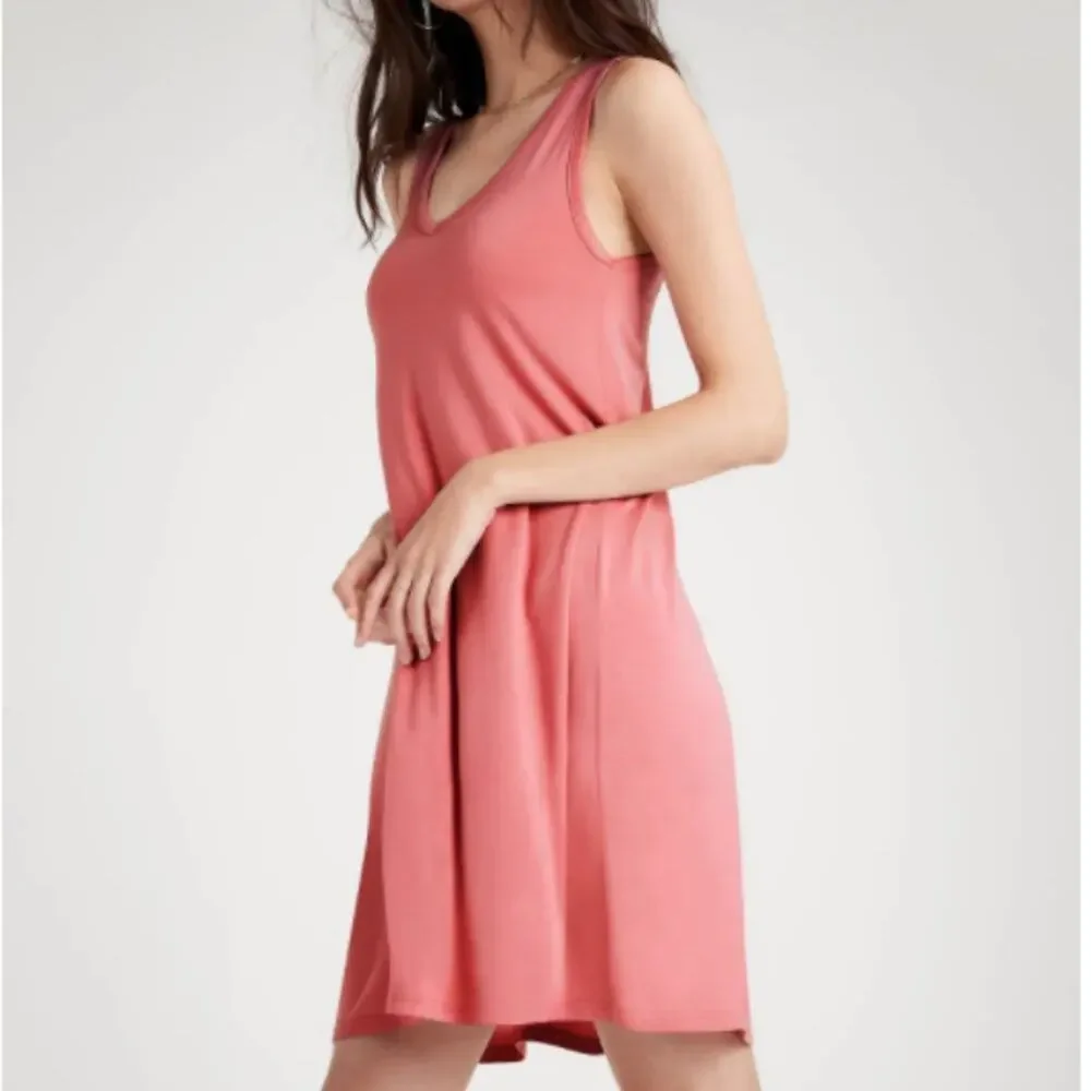 GAP Factory Pink Sleeveless Swing Dress(C) - Picture 2 of 13